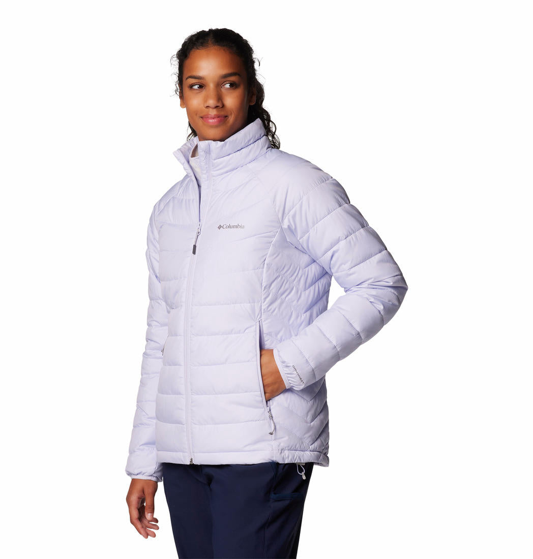 Columbia Womens Purple Powder Lite II Full Zip Jacket