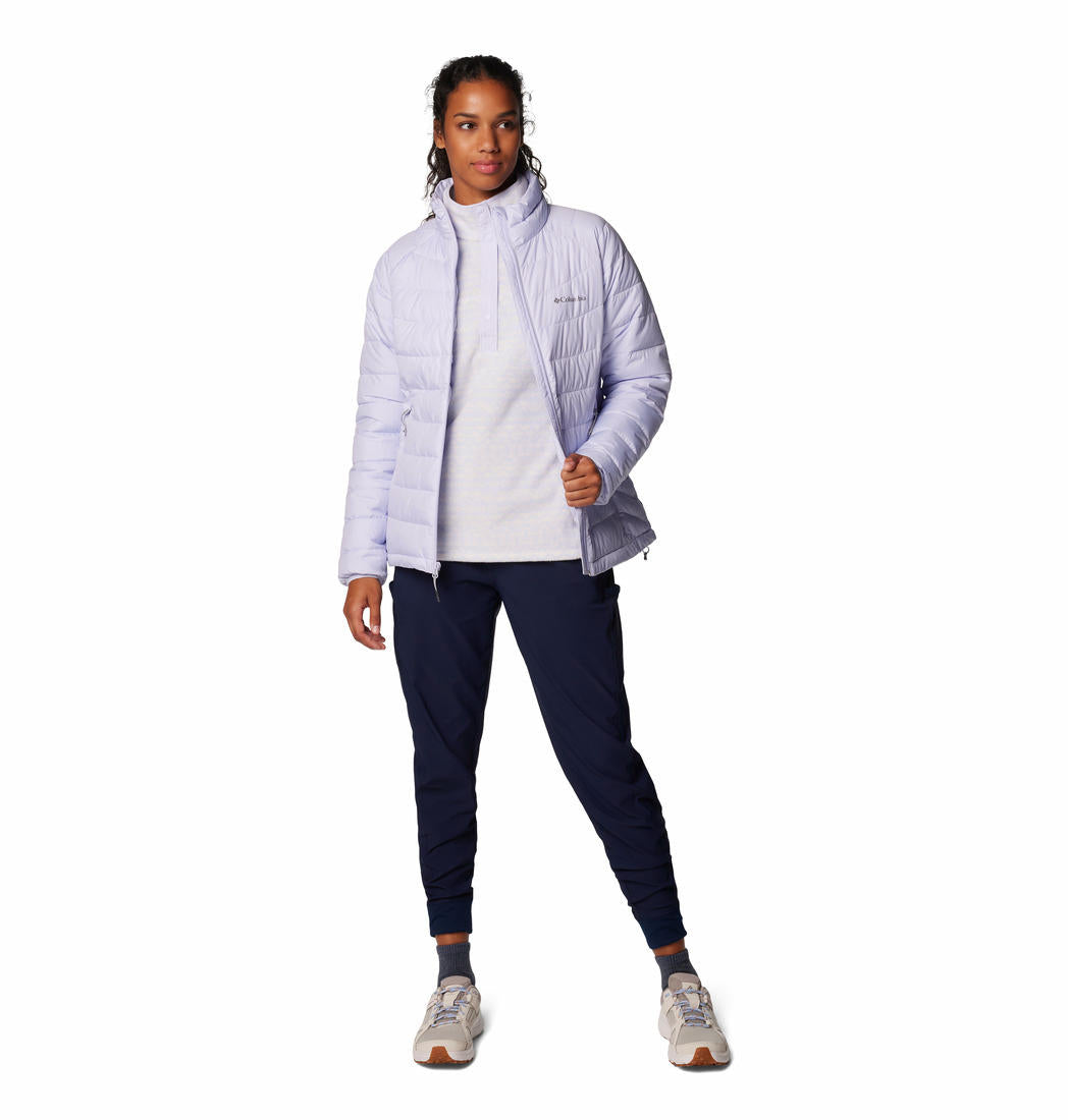 Columbia Womens Purple Powder Lite II Full Zip Jacket