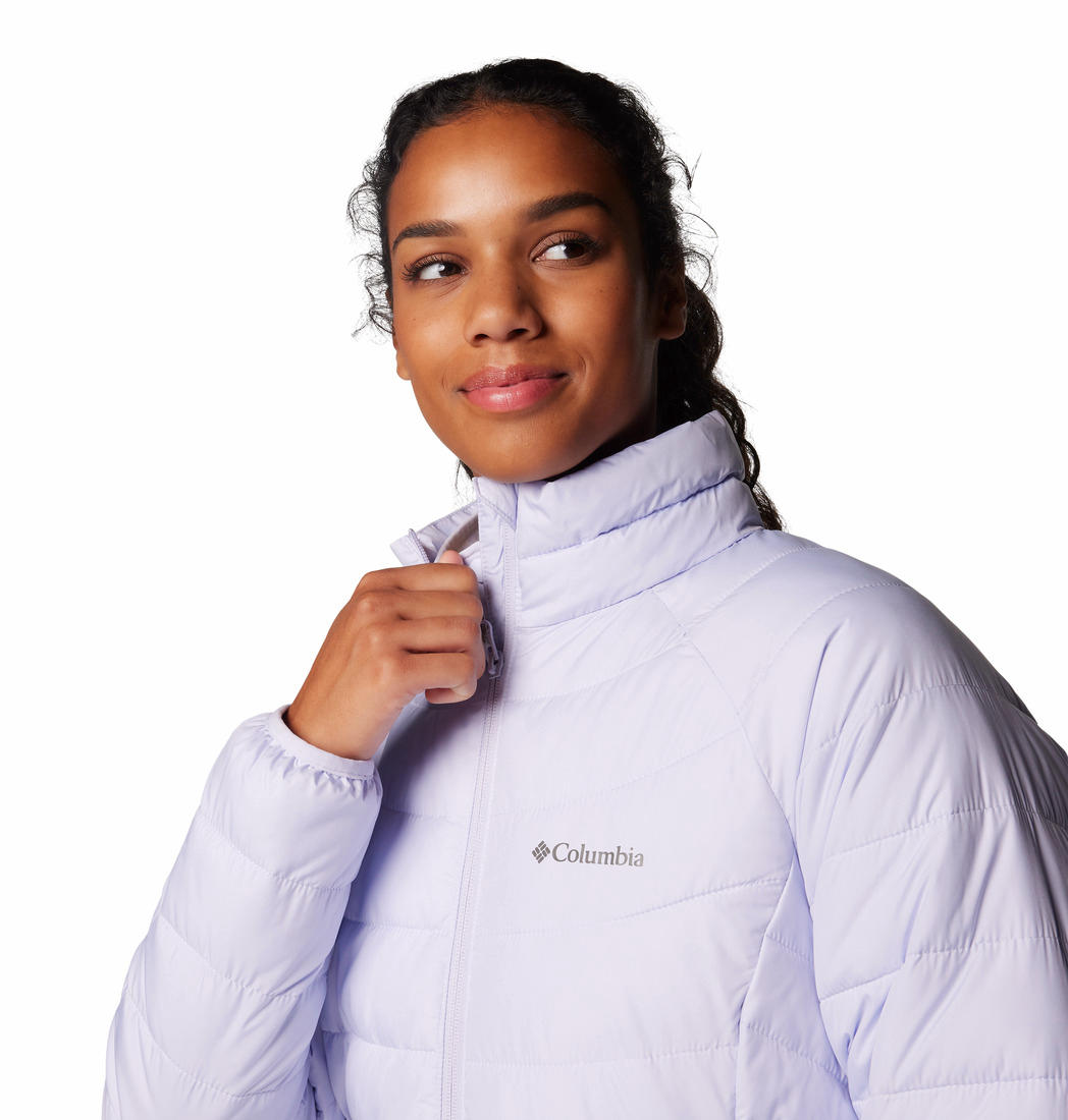 Columbia Womens Purple Powder Lite II Full Zip Jacket