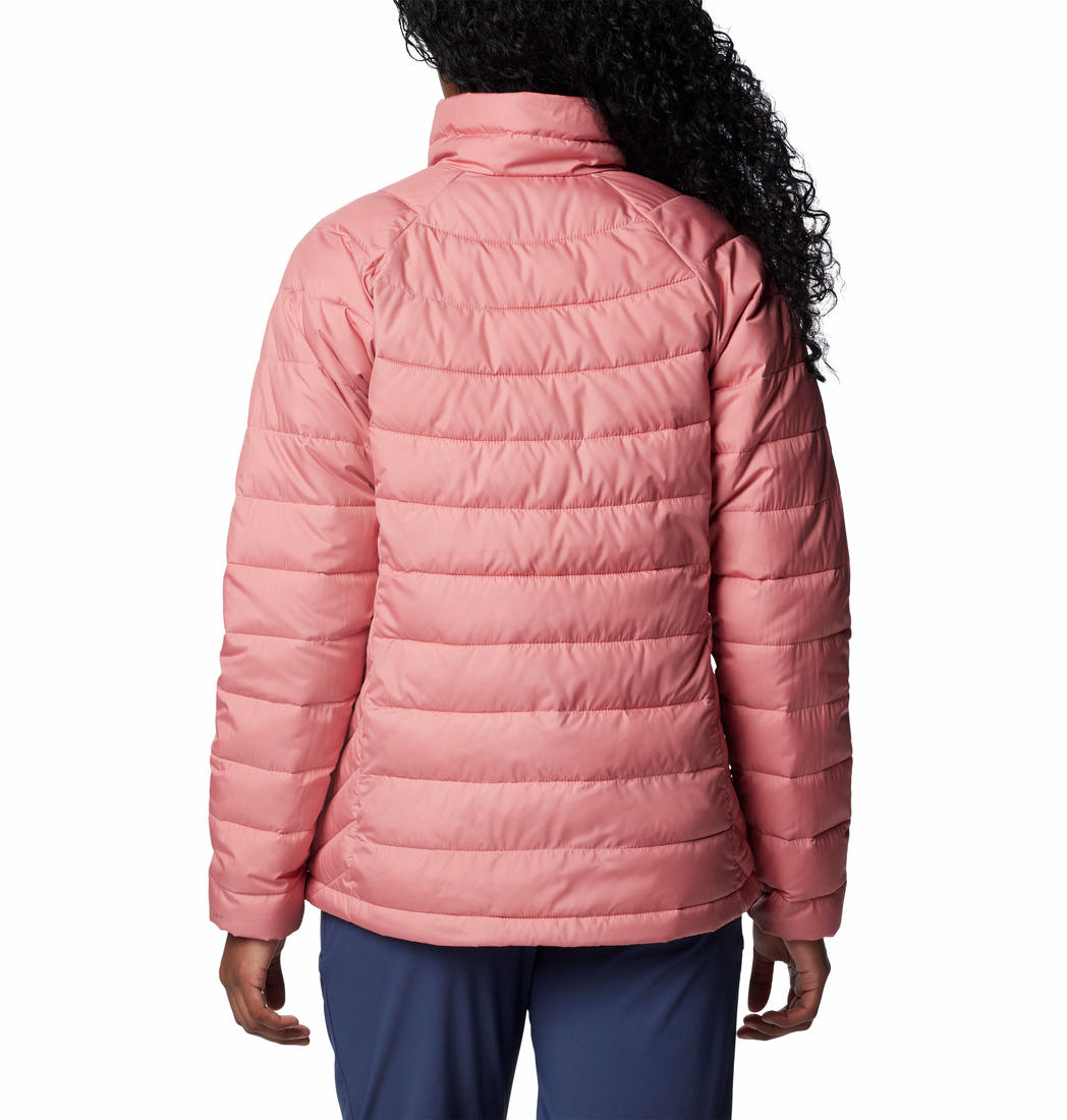 Columbia Womens Red Powder Lite II Full Zip Jacket