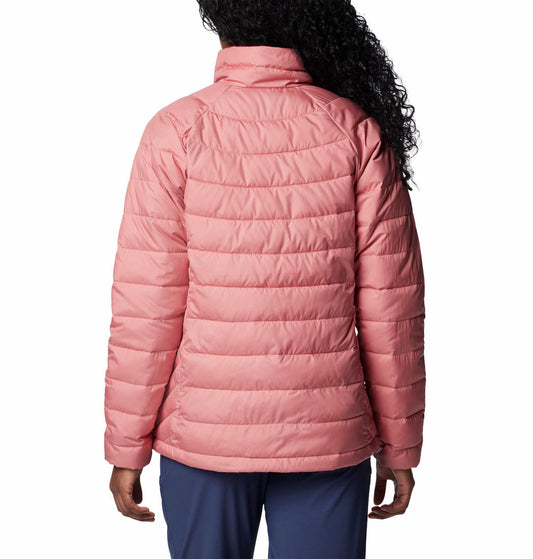 Columbia Womens Red Powder Lite II Full Zip Jacket