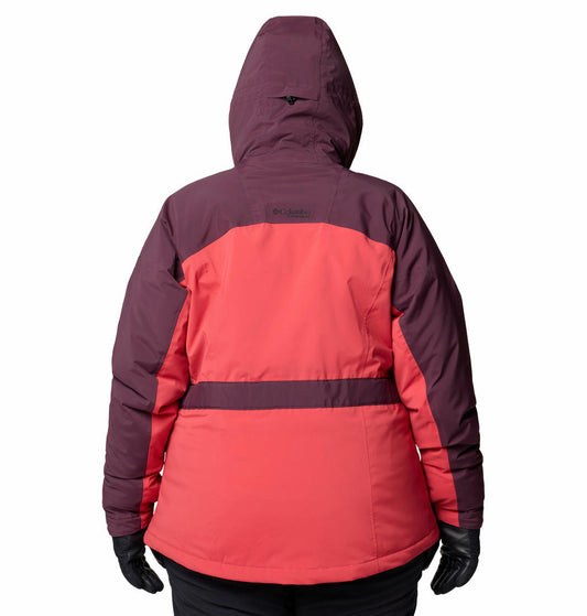 Columbia Womens Red Cirque Bowl Insulated Jacket