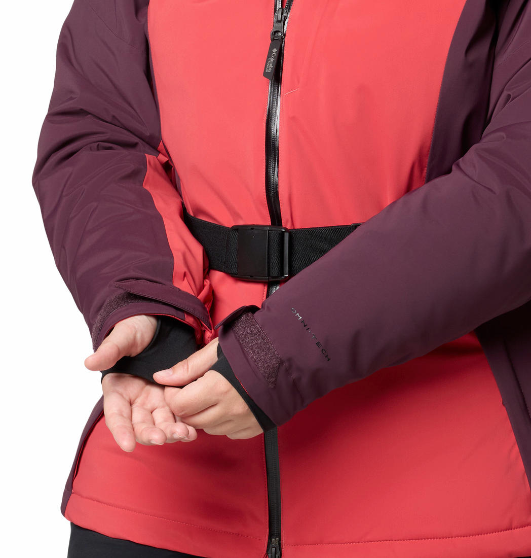 Columbia Womens Red Cirque Bowl Insulated Jacket