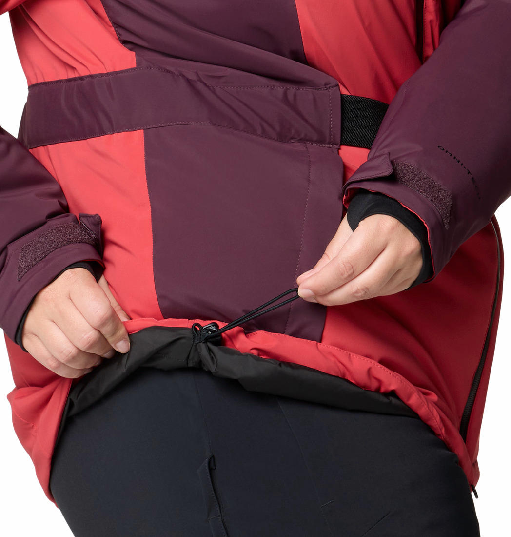 Columbia Womens Red Cirque Bowl Insulated Jacket