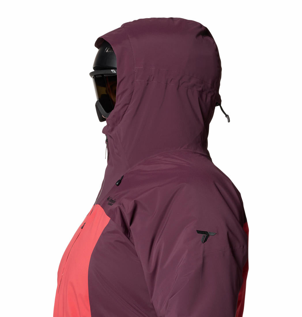 Columbia Womens Red Cirque Bowl Insulated Jacket