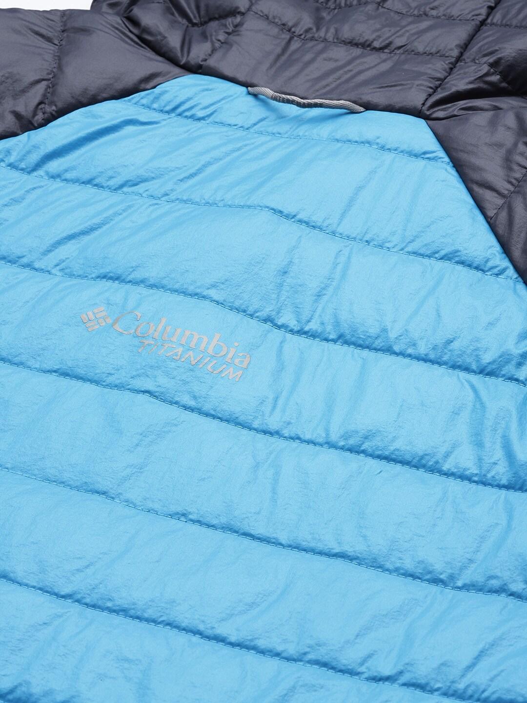 Columbia Women Blue Platinum Peak Hooded Jacket