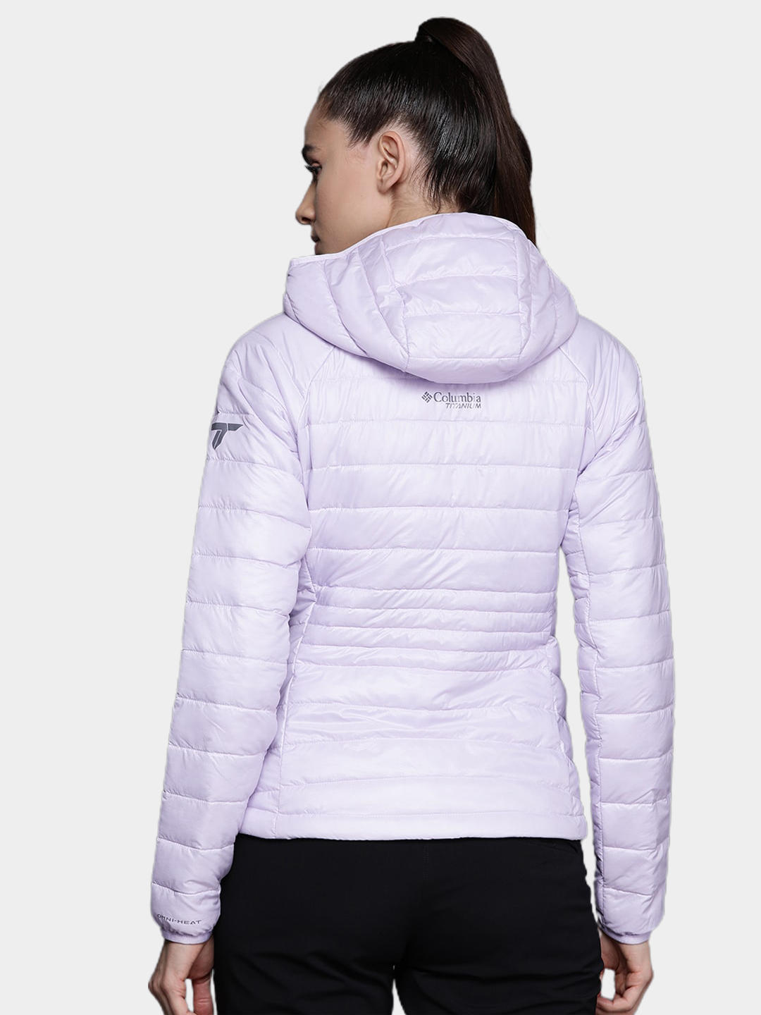 Columbia Women Purple Platinum Peak Hooded Jacket