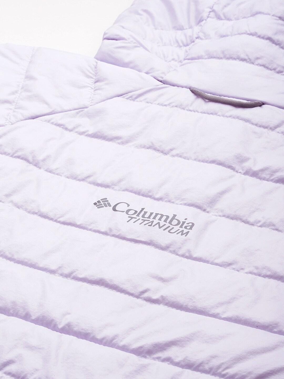 Columbia Women Purple Platinum Peak Hooded Jacket