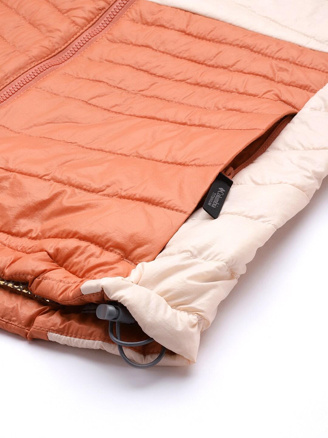 Columbia Women Peach Platinum Peak Hooded Jacket