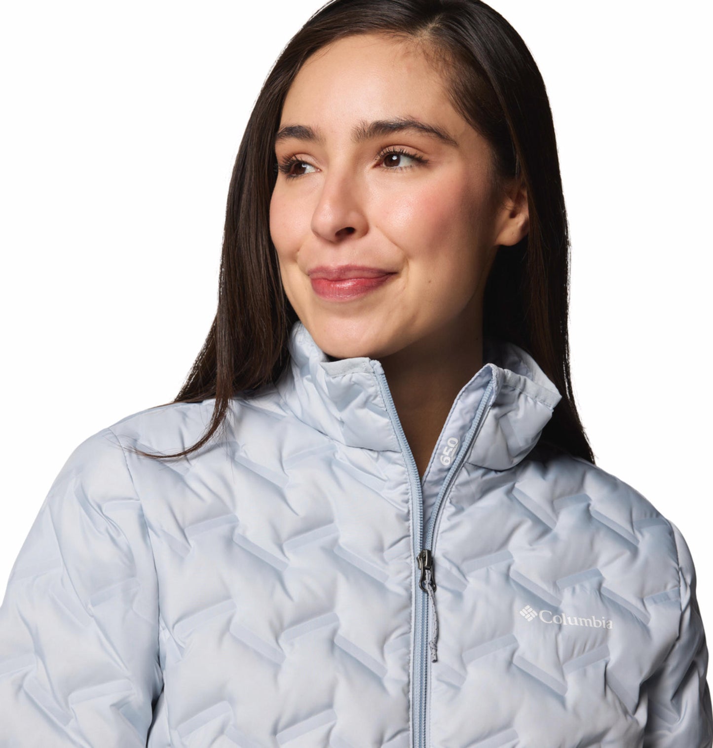 Columbia Womens Blue Omni-Heat Reflective Delta Ridge II Down Jacket