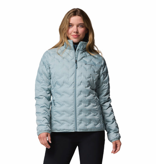 Columbia Women Blue Omni-Heat Reflective Delta Ridge II Down Jacket