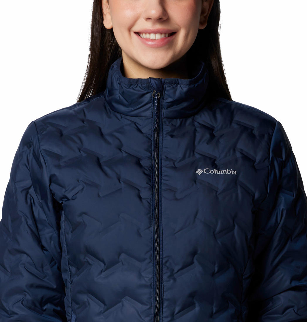 Columbia Womens Blue Delta Ridge II Down Jacket