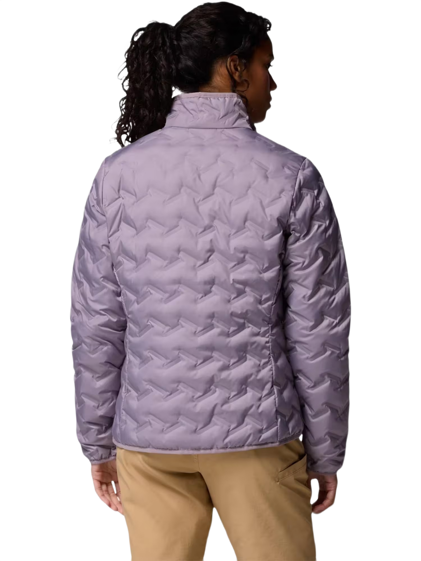 Columbia Women Purple Heat Seal Delta Ridge II Down Jacket