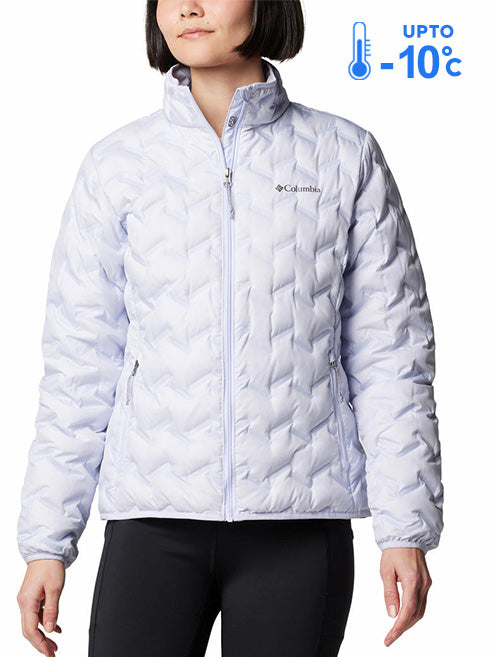 Columbia Women Purple Omni-Heat Reflective Delta Ridge II Down Jacket