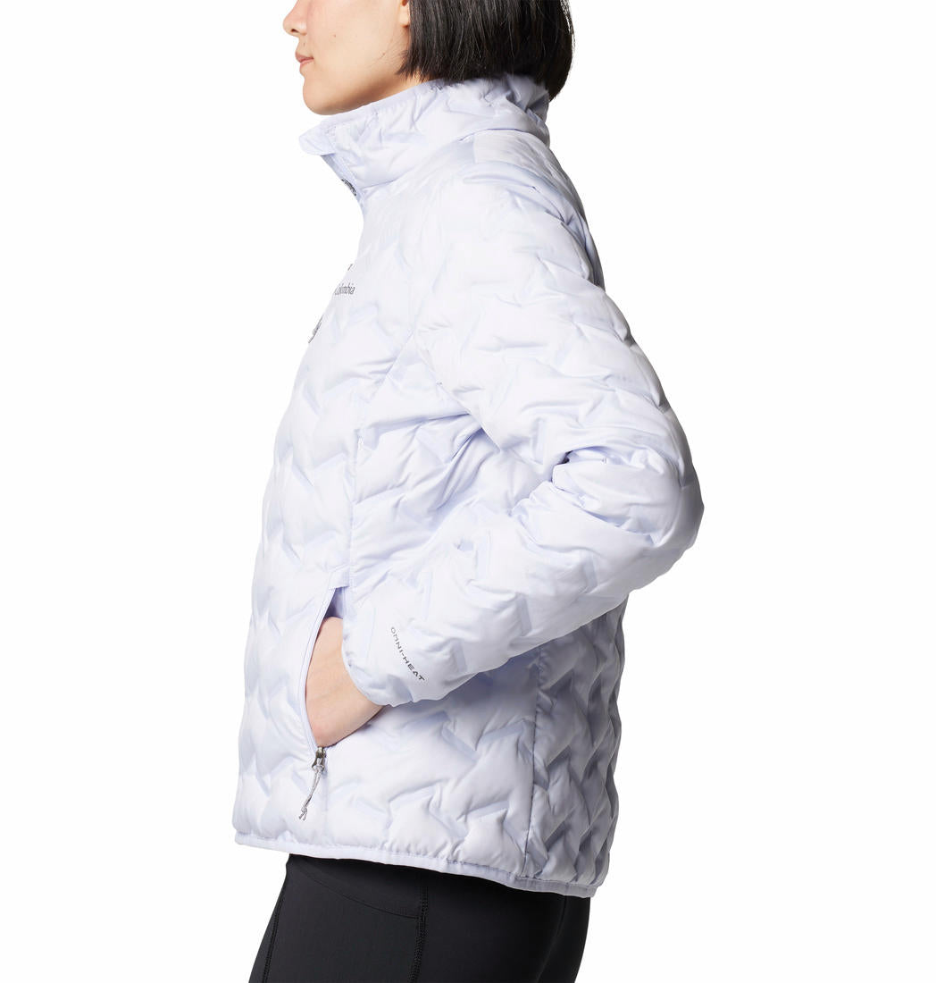 Columbia Womens Purple Delta Ridge II Down Jacket