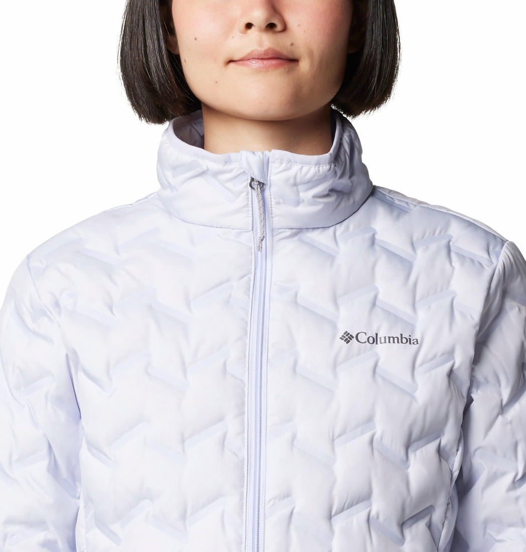 Columbia Womens Purple Delta Ridge II Down Jacket