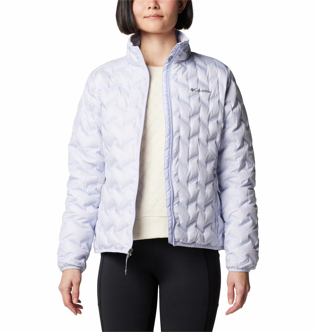 Columbia Womens Purple Delta Ridge II Down Jacket