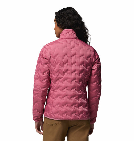 Columbia Women Pink Heat Seal Delta Ridge II Down Jacket