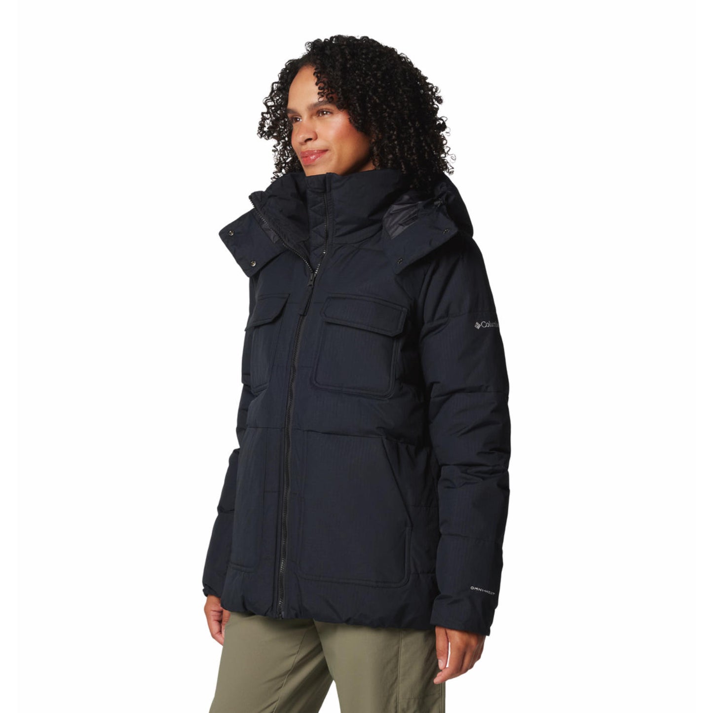 Columbia Womens Black Longhorn Ridge Insulated Jacket