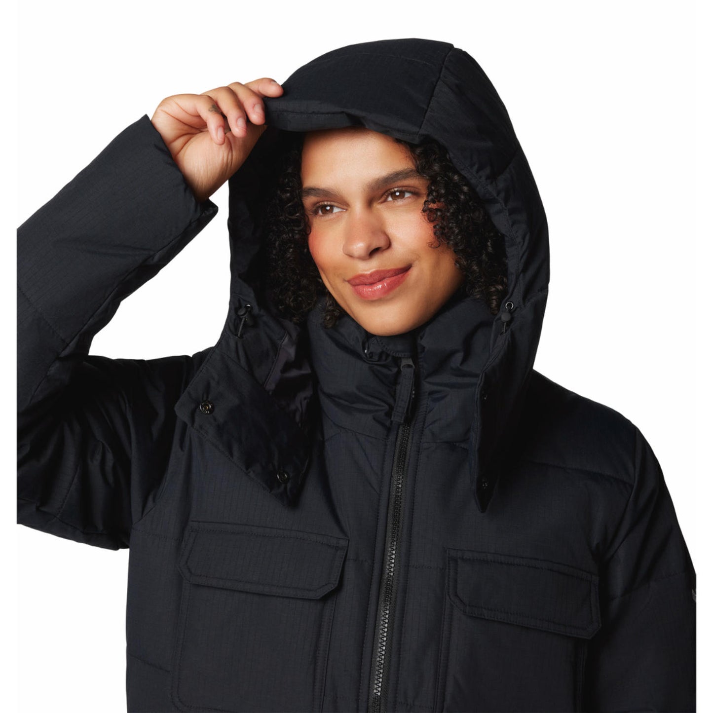 Columbia Womens Black Longhorn Ridge Insulated Jacket