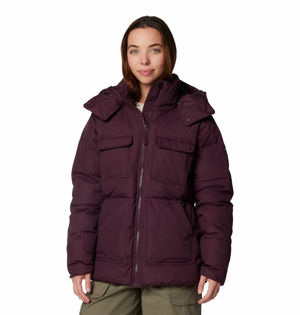 Columbia Womens Red Longhorn Ridge Insulated Jacket