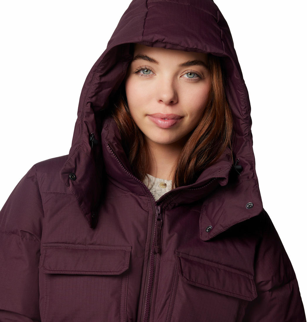 Columbia Womens Red Longhorn Ridge Insulated Jacket