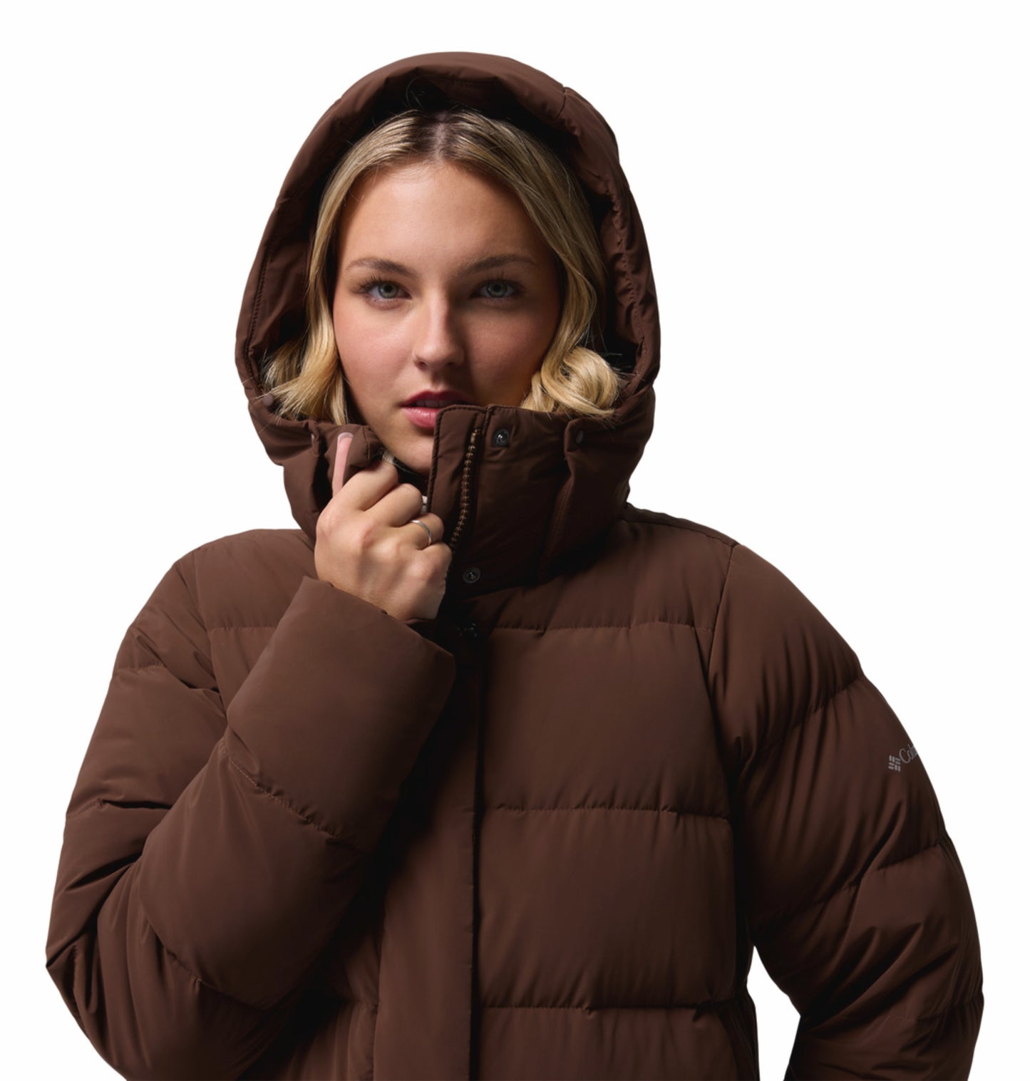 Columbia Women Brown OmniShield Amaze Puff Jacket