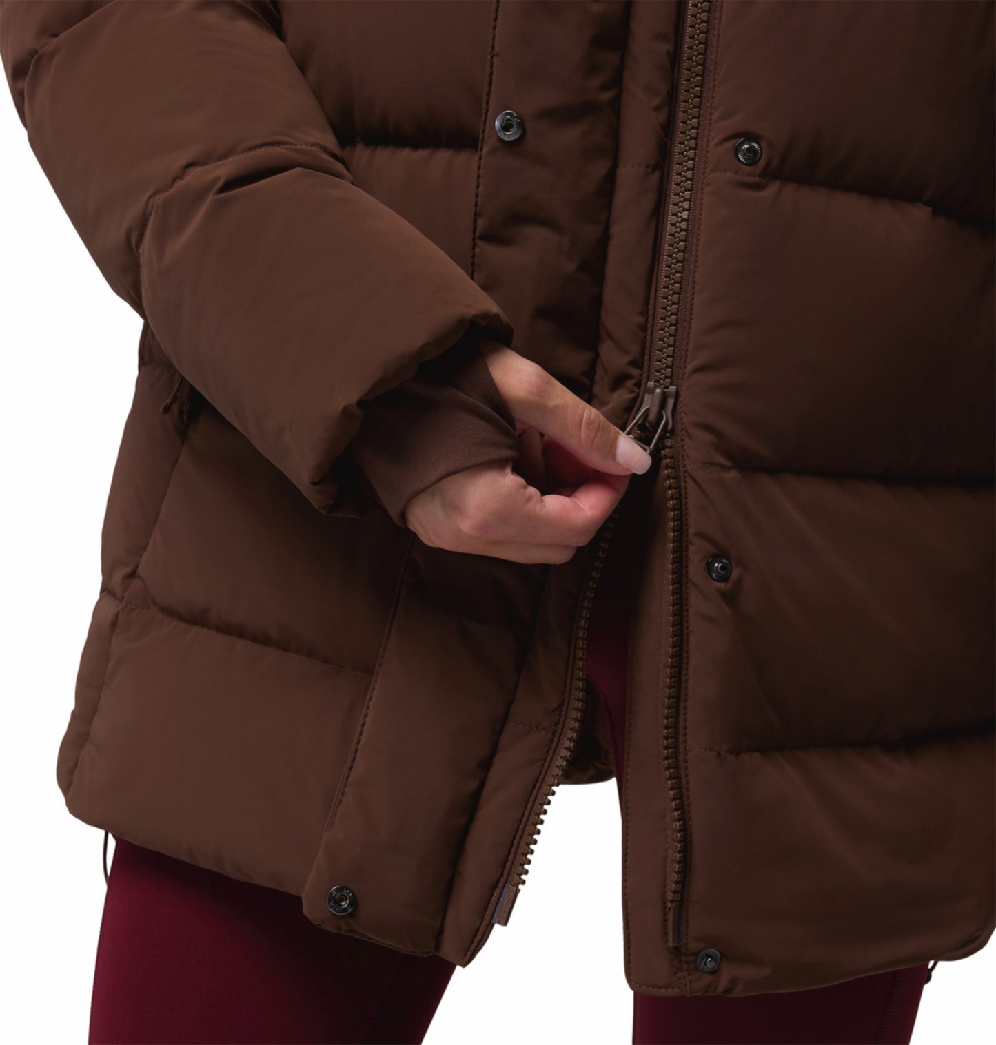 Columbia Women Brown OmniShield Amaze Puff Jacket