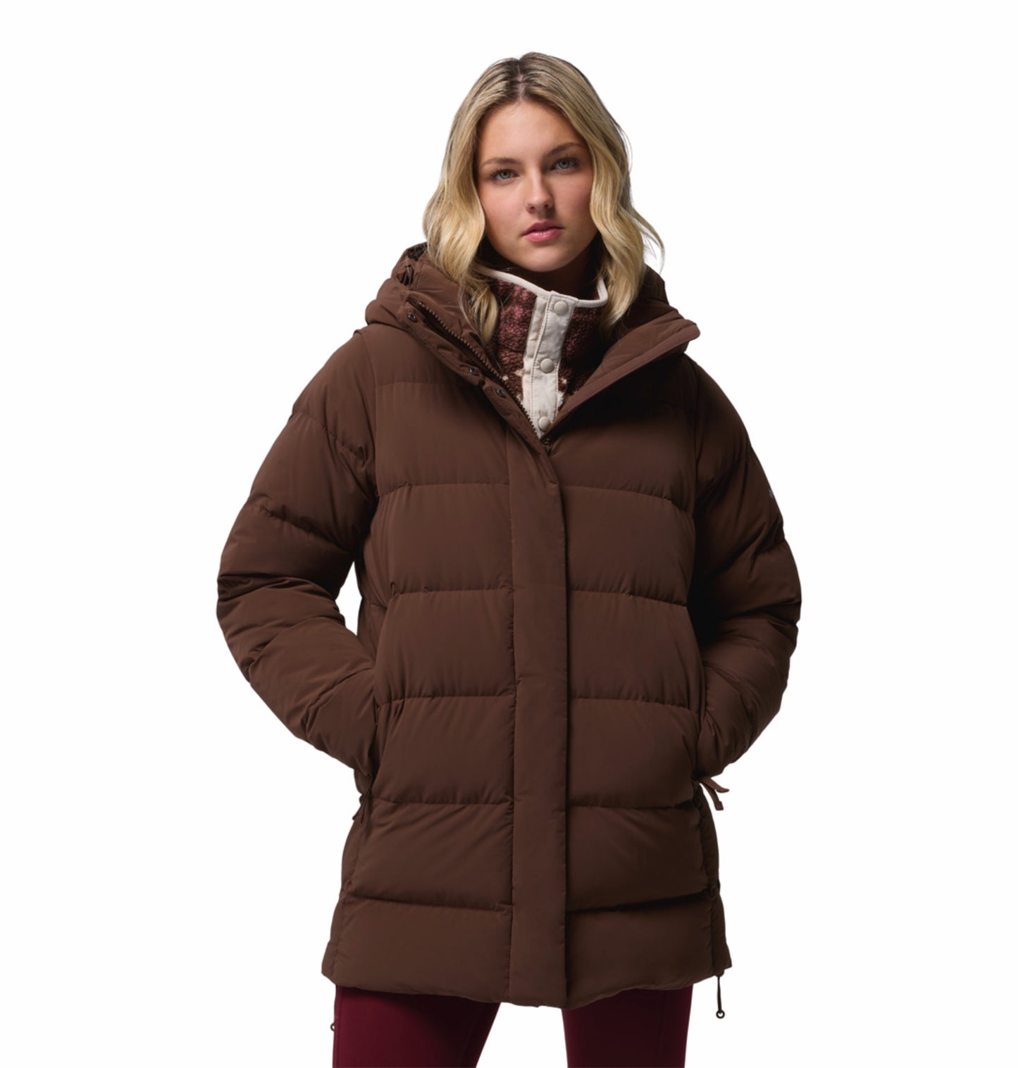 Columbia Women Brown OmniShield Amaze Puff Jacket