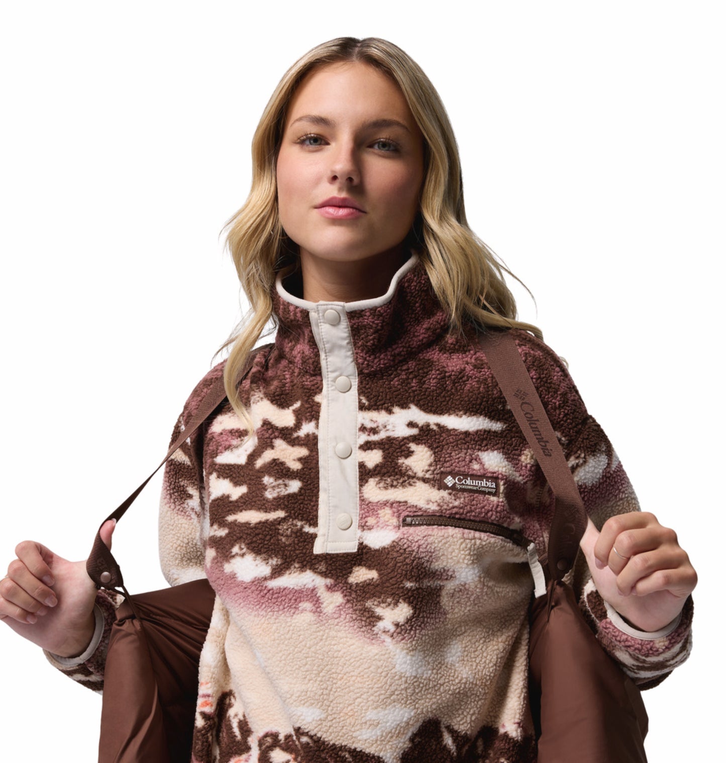 Columbia Women Brown OmniShield Amaze Puff Jacket