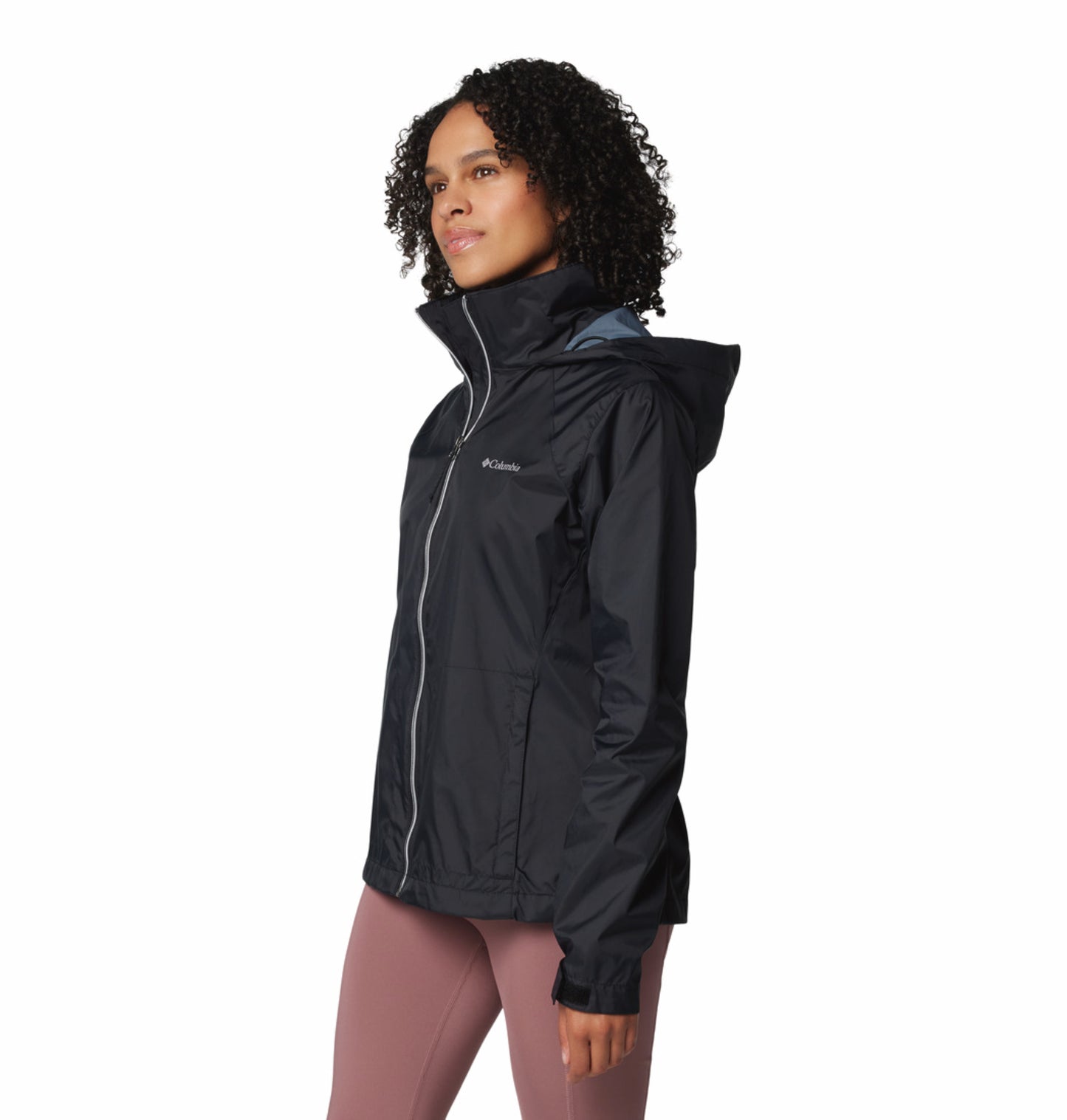 Columbia Women Black Omni-Shield Switchback IV Rain Jacket
