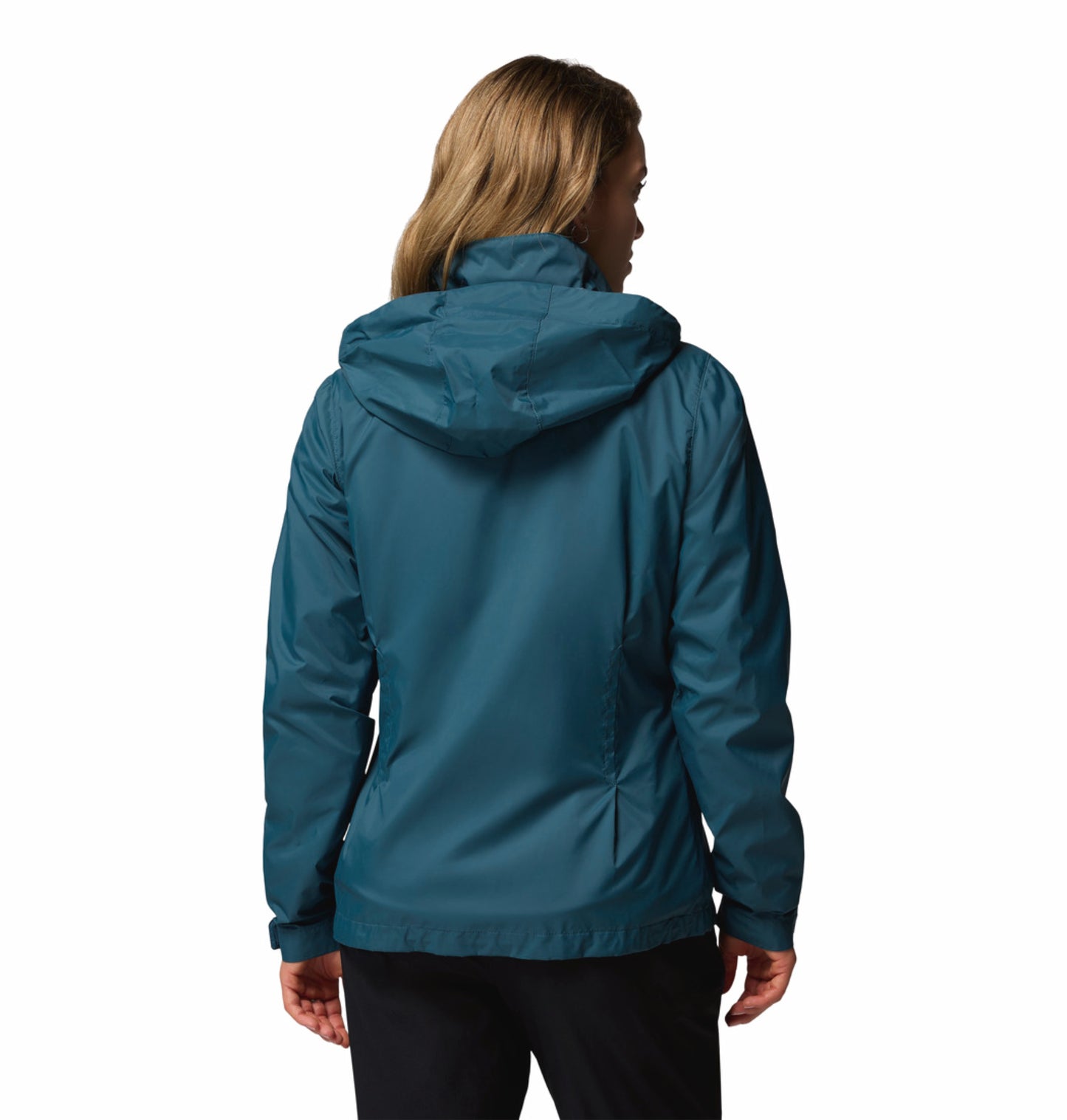 Columbia Women's Blue Omni-Shield Switchback IV Lightweight Waterproof Rain Jacket