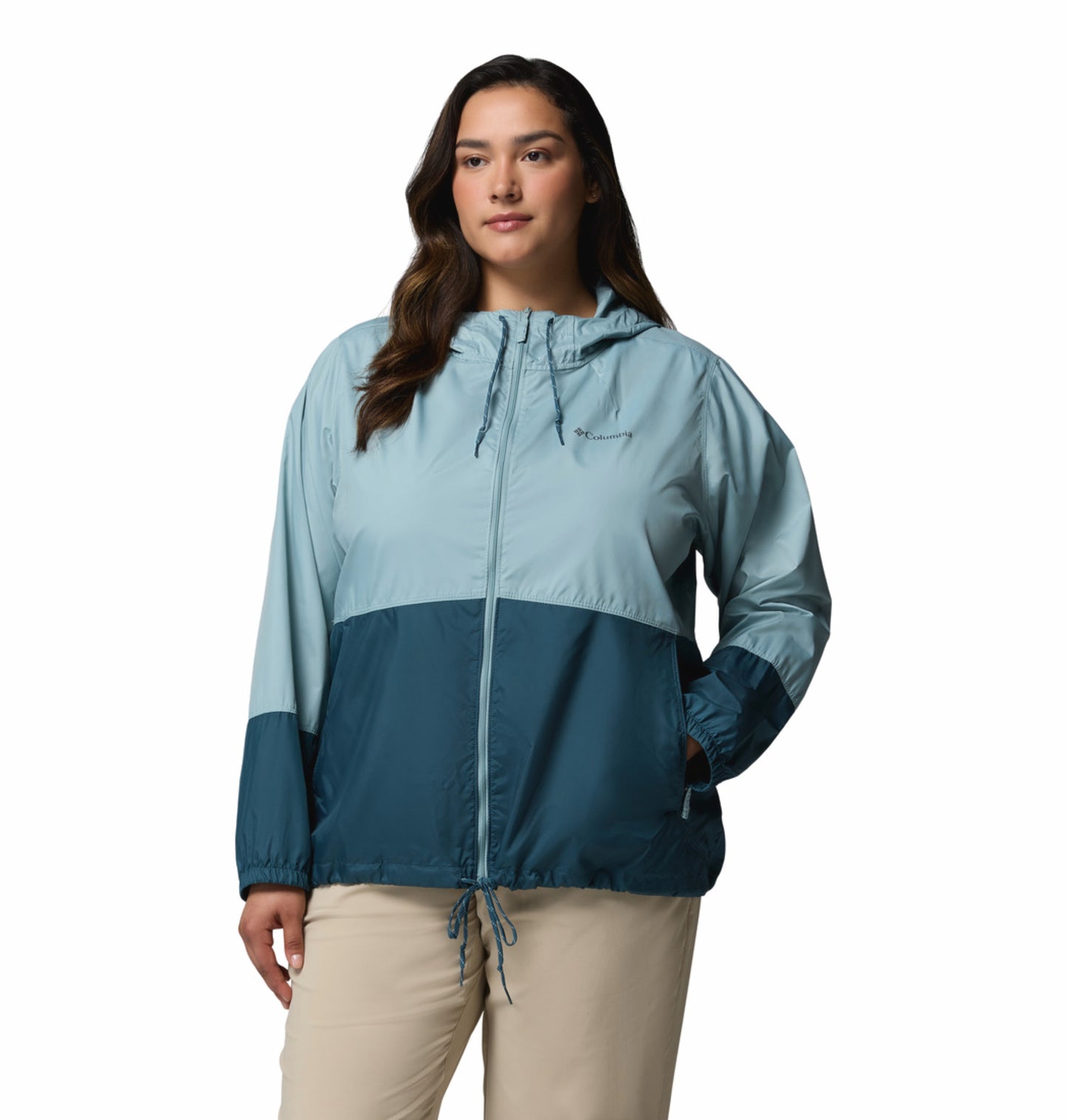 Columbia Women Blue Omni-Shade Flash Forward II Windbreaker