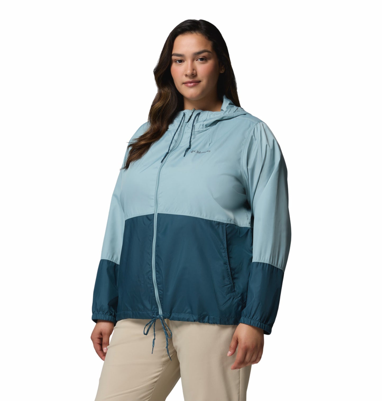 Columbia Women Blue Omni-Shade Flash Forward II Windbreaker