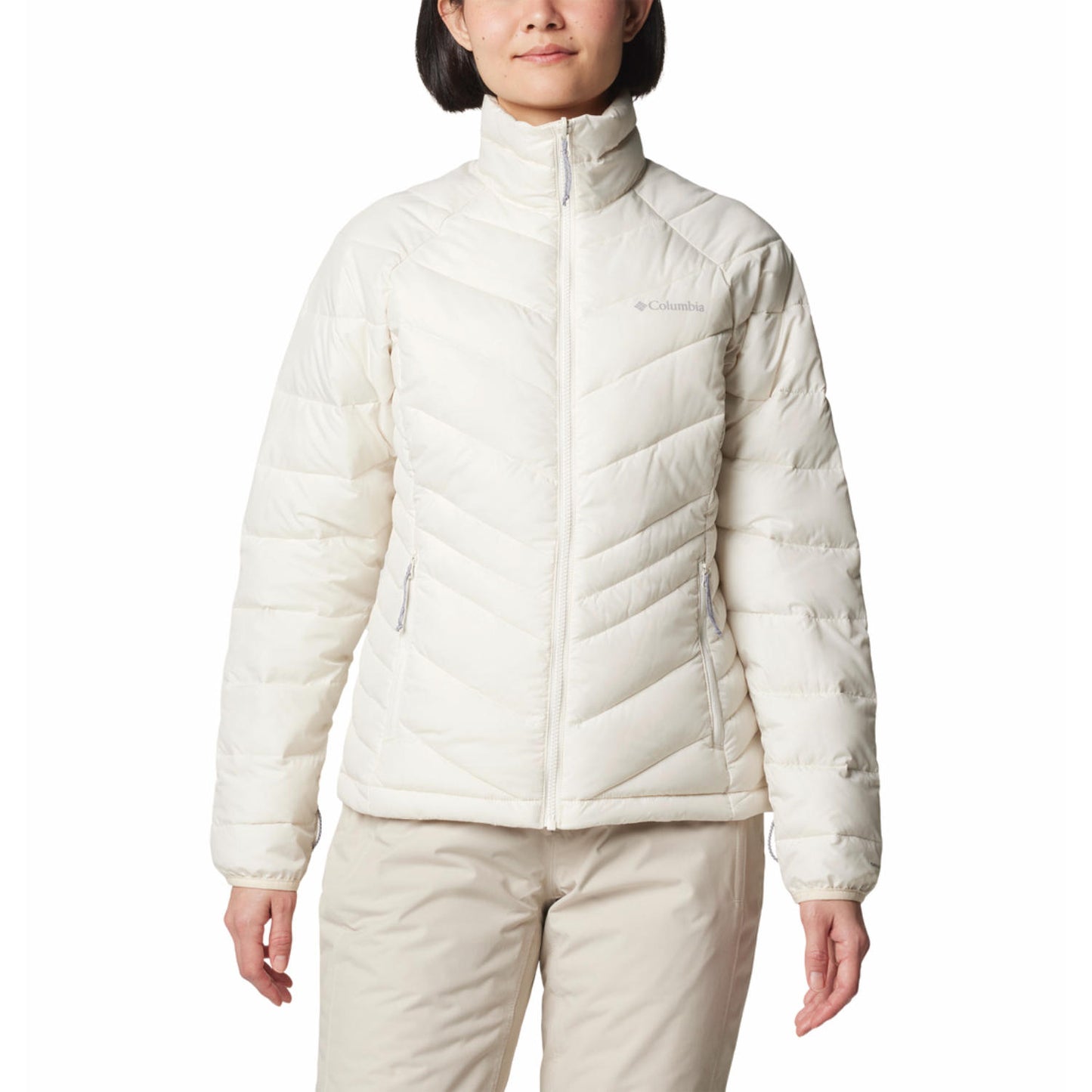 Columbia Women Brown Omni-Heat Reflective Whirlibird V Printed Hooded Interchange Jacket
