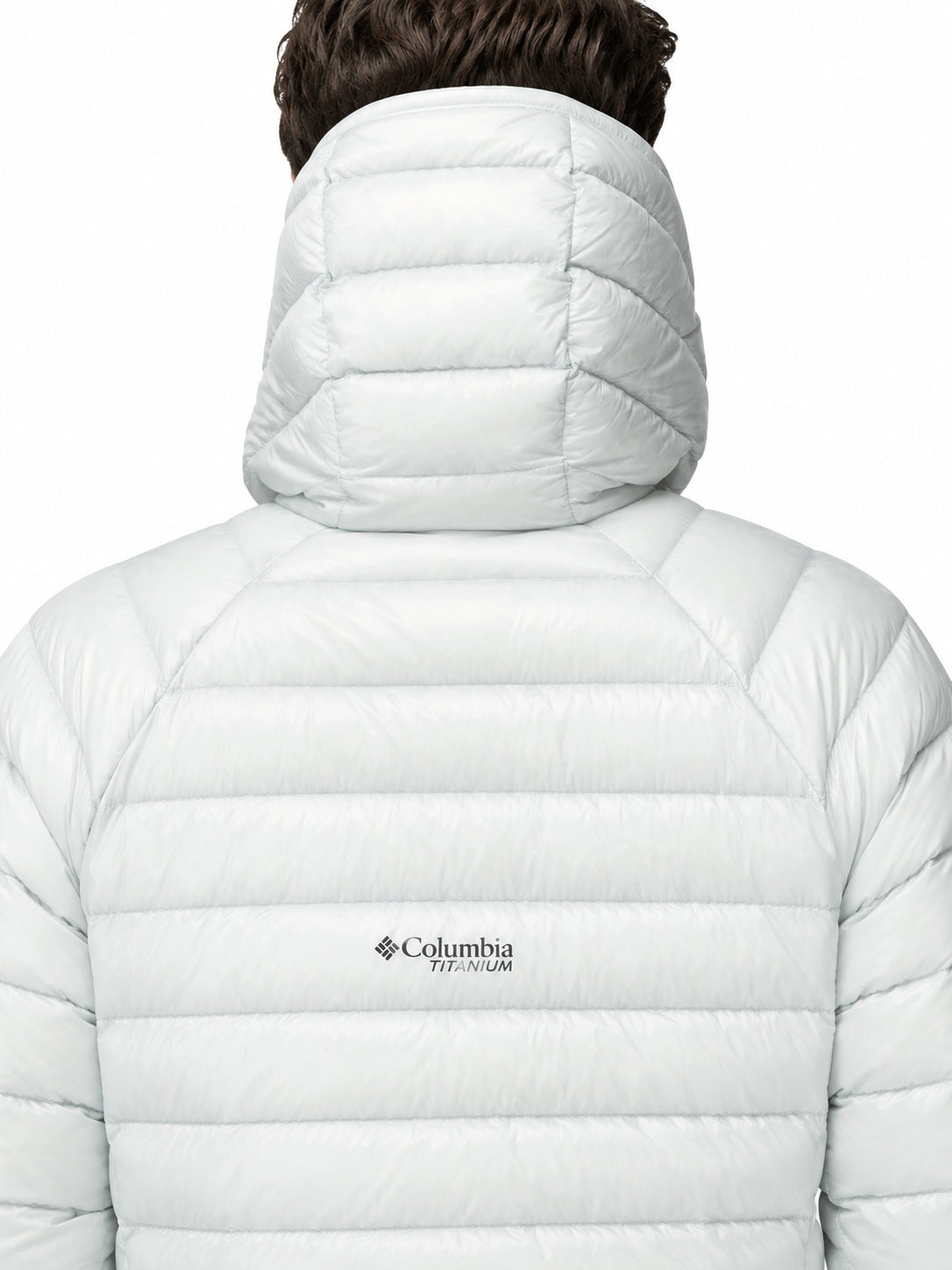 women green omni heat arctic arctic crest down jacket