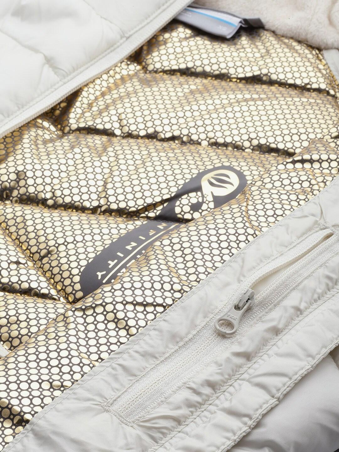 Columbia Women White Joy Peak Hooded Jacket