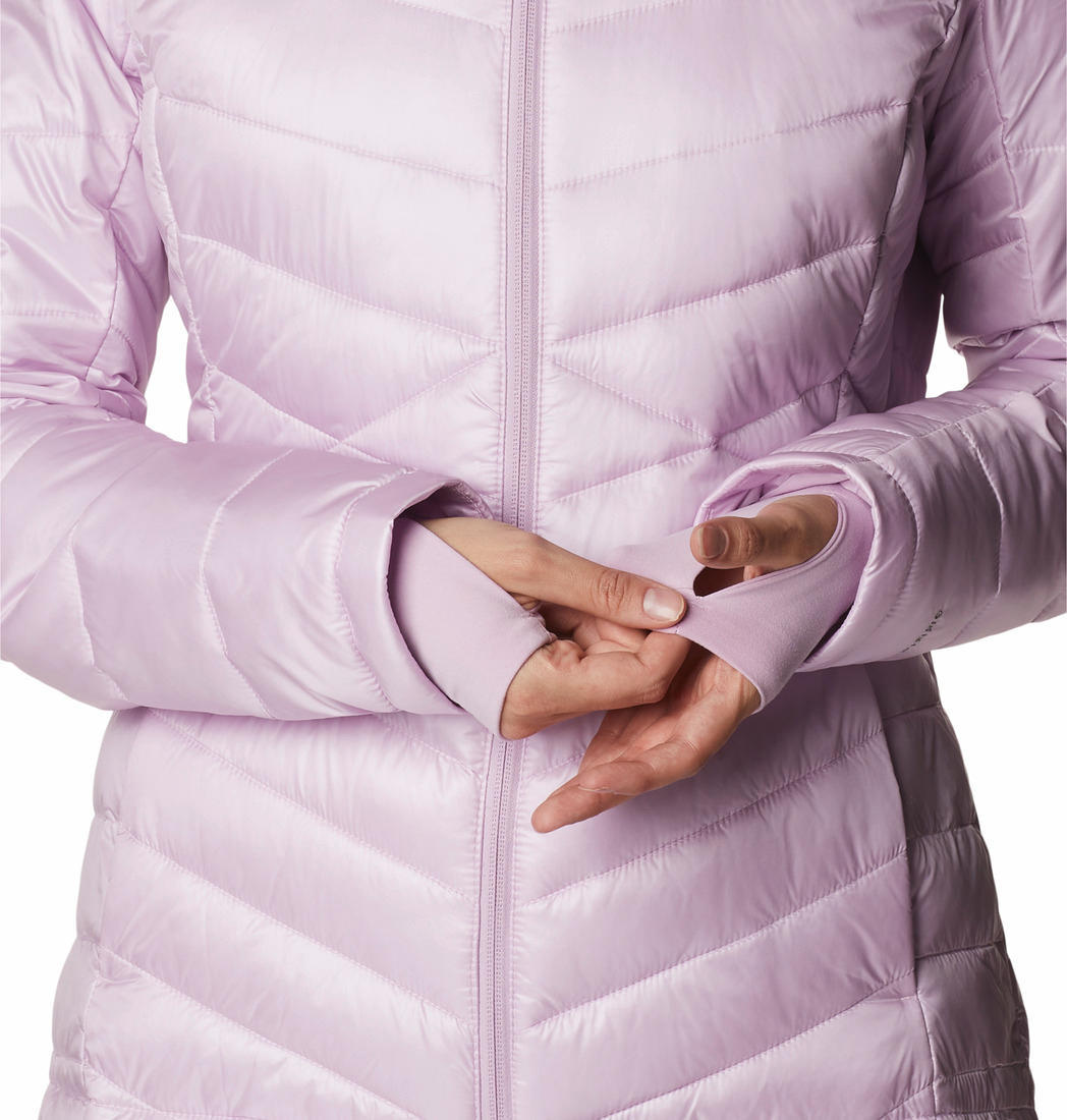 Columbia Women Purple Joy Peak Hooded Jacket