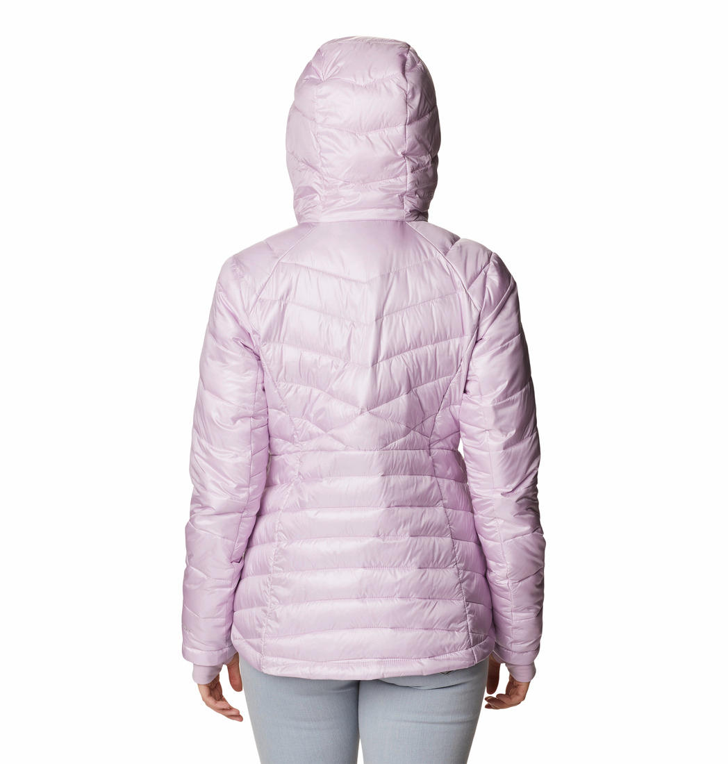 Columbia Women Purple Joy Peak Hooded Jacket