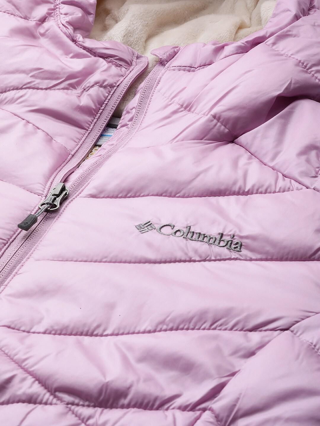 Columbia Women Purple Joy Peak Hooded Jacket