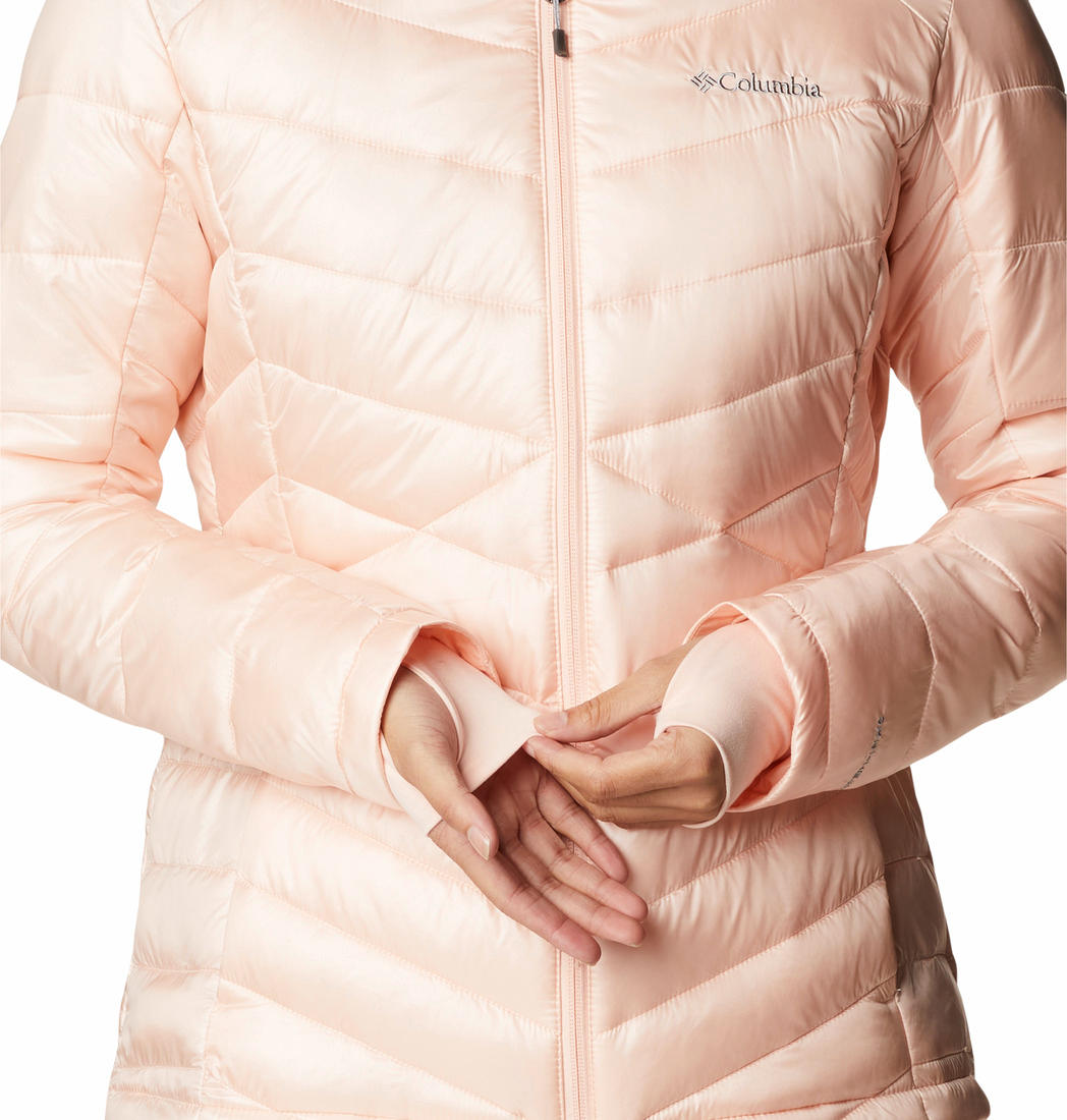 Columbia Women Peach Joy Peak Hooded Jacket