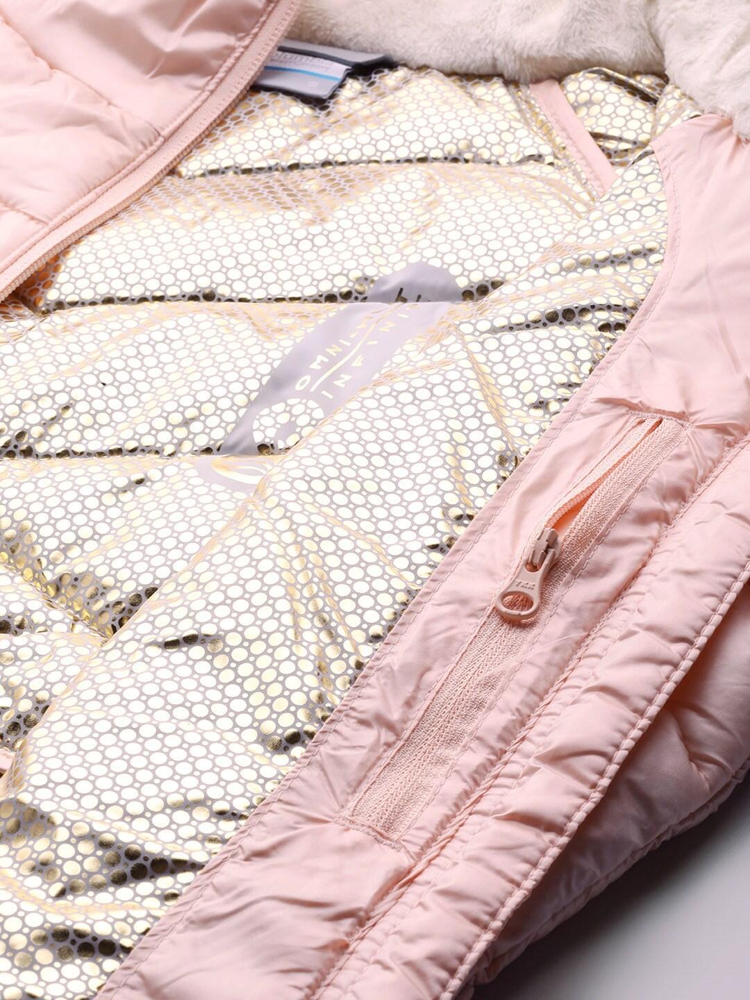 Columbia Women Peach Joy Peak Hooded Jacket