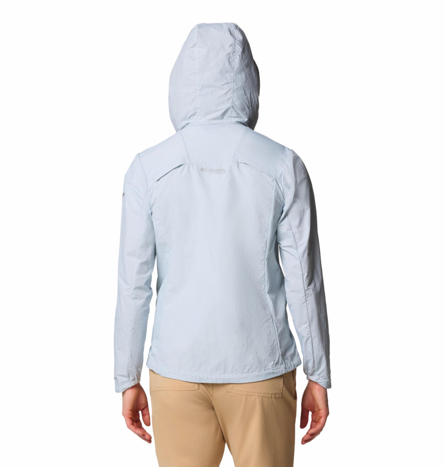 Columbia Womens Blue Omni-Shield Loop Trail III Wind and Water Resistant Jacket