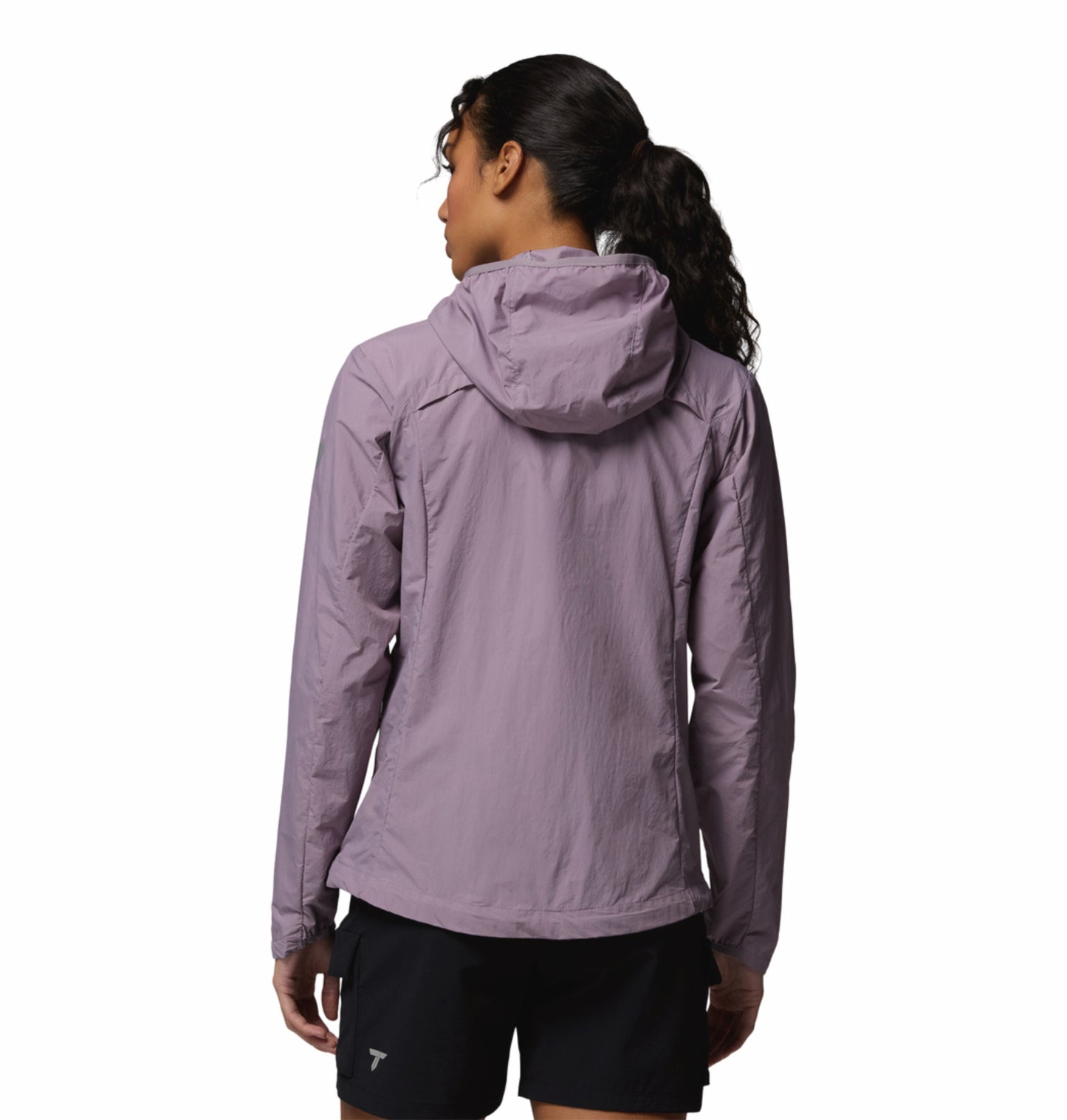 Columbia Women Purple Omni-Shade Loop Trail III Windbreaker Jacket