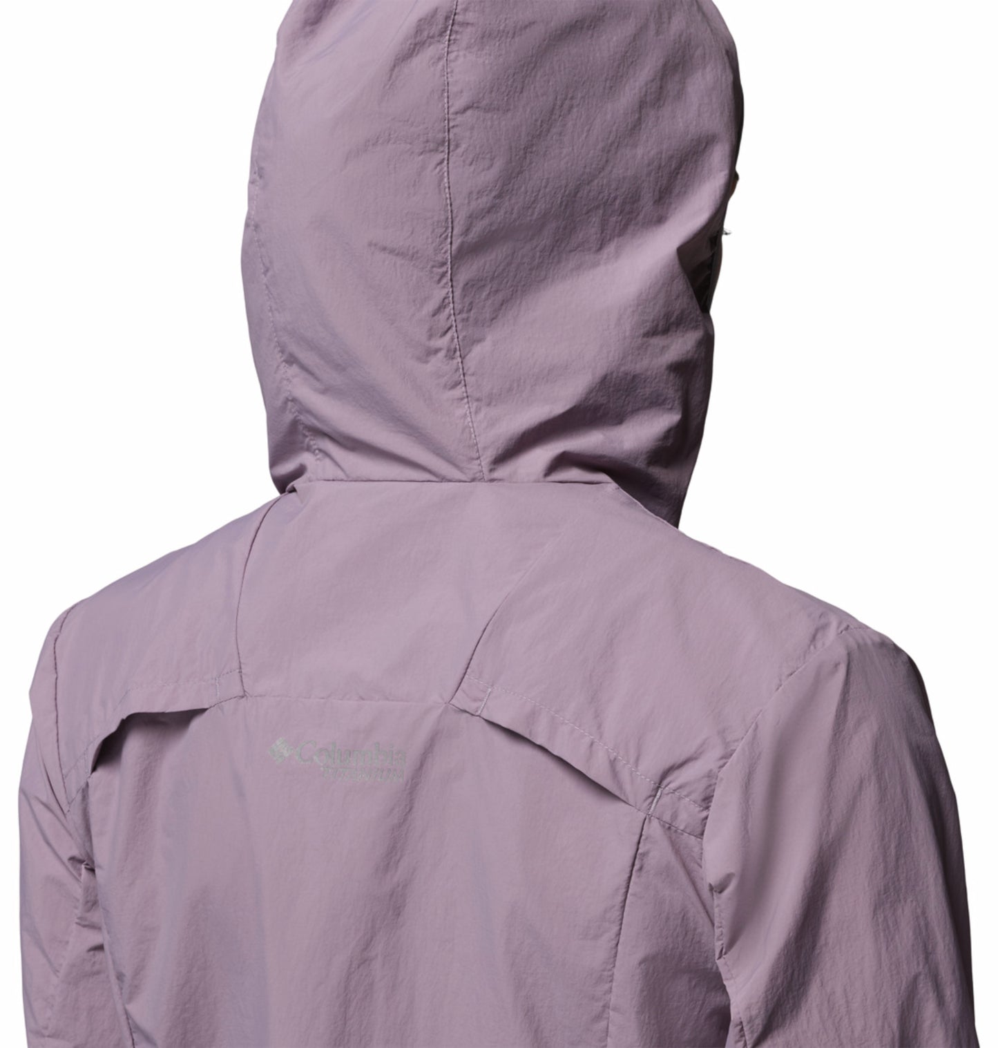 Columbia Women Purple Omni-Shade Loop Trail III Windbreaker Jacket