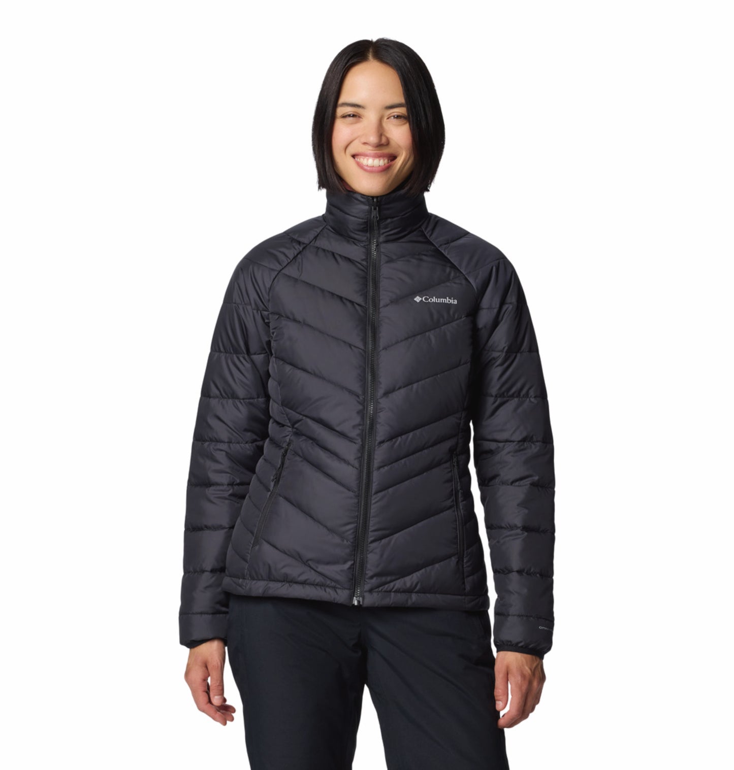 Columbia Women Black Omni-Heat Reflective Whirlibird V Hooded Interchange Jacket