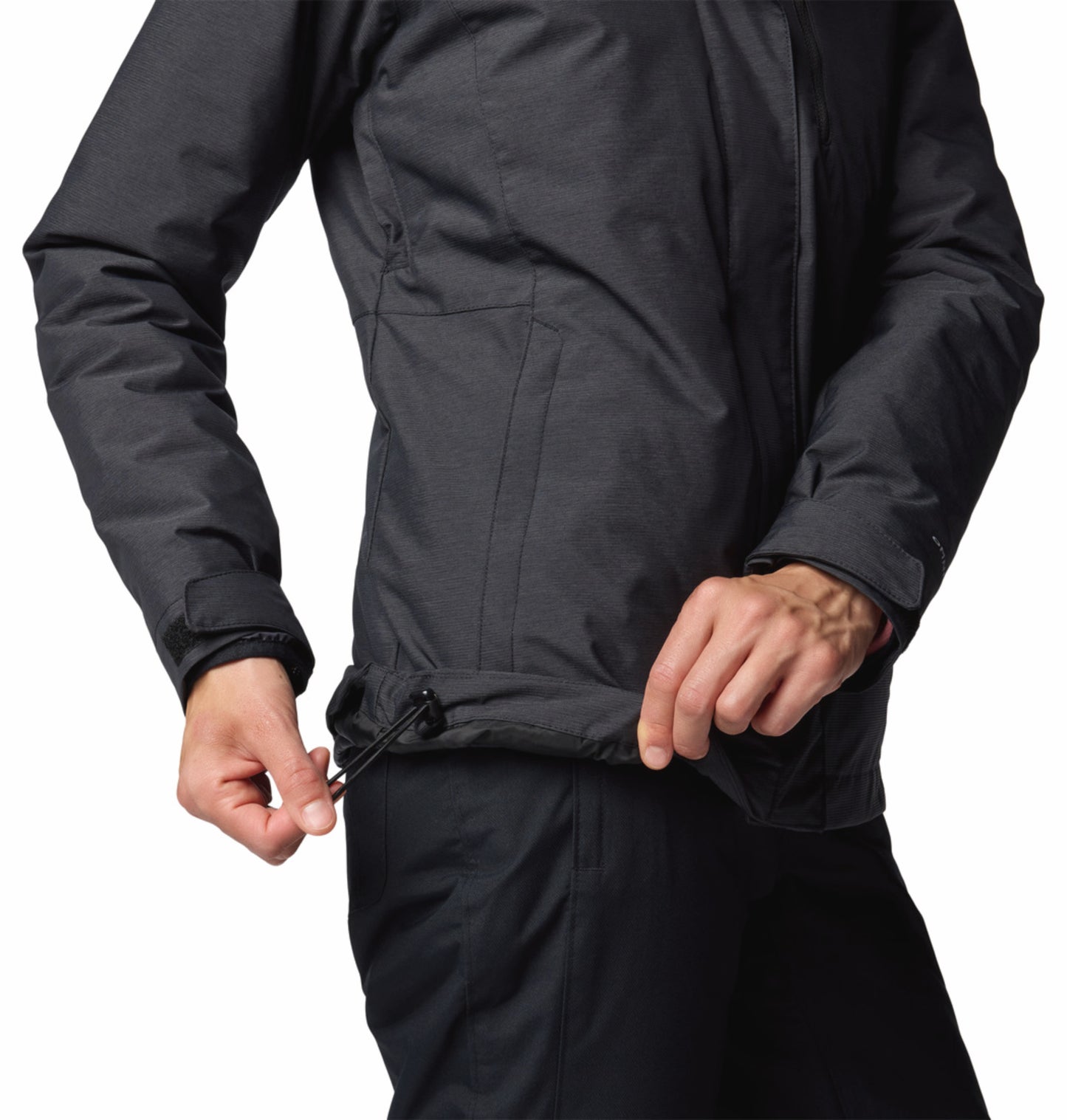 Columbia Women Black Omni-Heat Reflective Whirlibird V Hooded Interchange Jacket