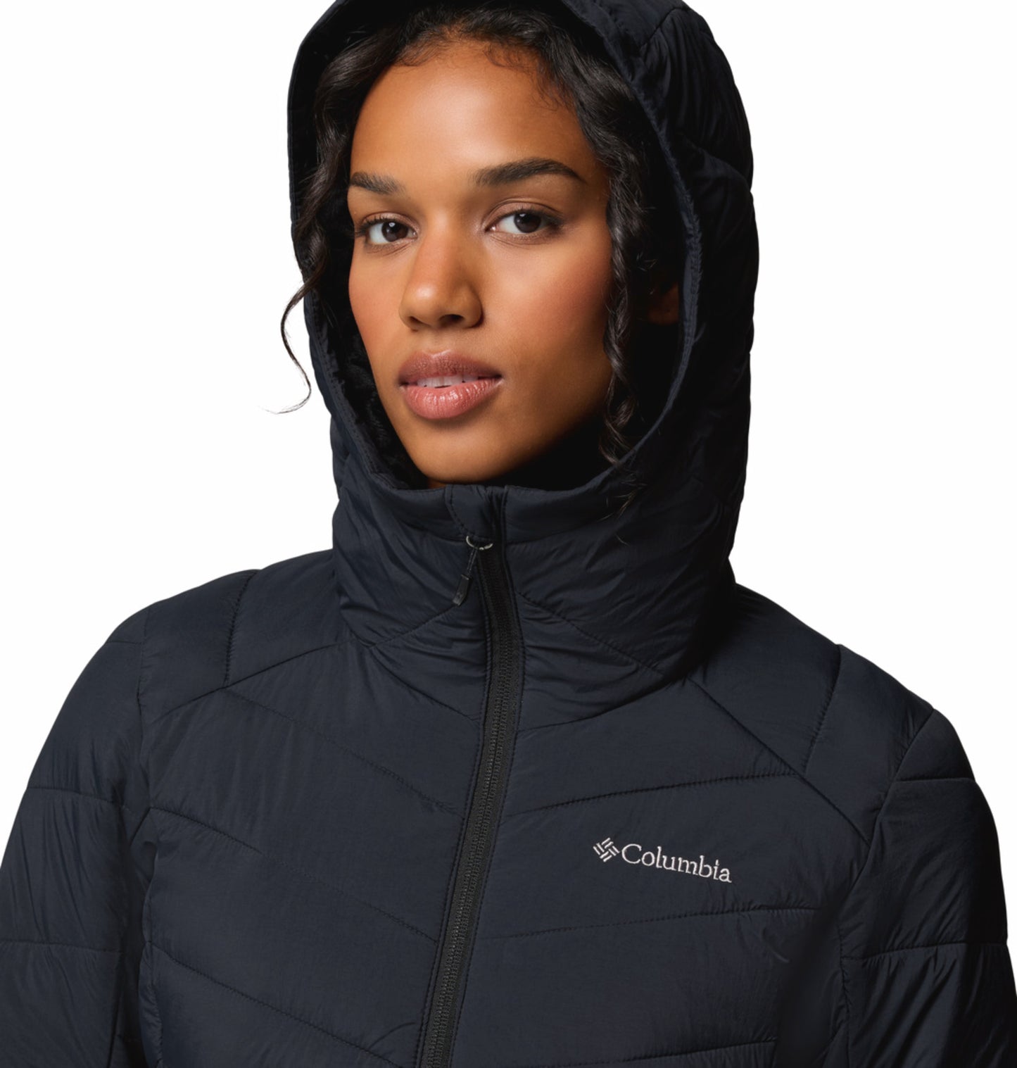 Columbia Women Black Omni-Heat Infinity Joy Peak II Down Jacket