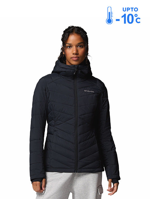 Columbia Women Black Omni-Heat Infinity Joy Peak II Down Jacket