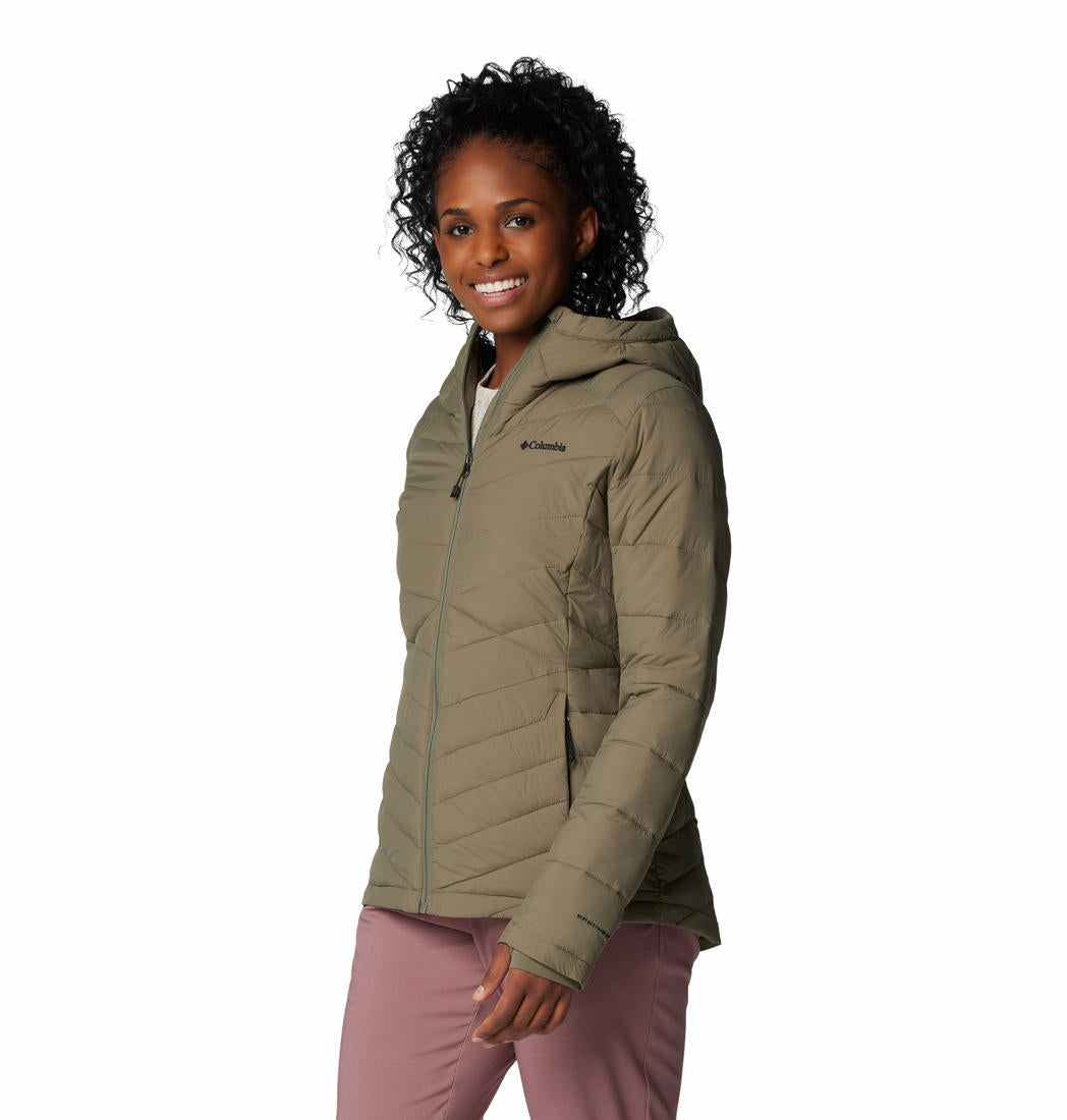 Columbia Womens Green Joy Peak II Hooded Jacket